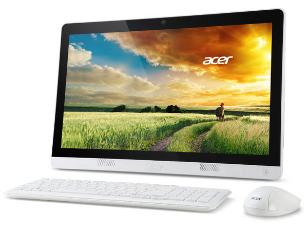 Computadora AIO Acer Aspire AZC-606-MO51,
Procesador Intel Celeron J1800 (2.41 GHz),
Memoria 2 GB DDR3, D.D. de 500 GB,
DVD±R/RW DL, Video Intel HD Graphics,
Windows 8.1 (64 Bits),
Pantalla LED de 19.5