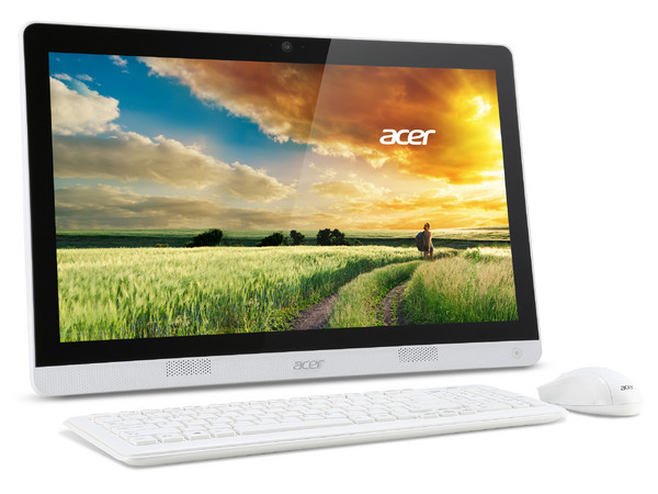 Computadora AIO Acer Aspire AZC-606-MO51,
Procesador Intel Celeron J1800 (2.41 GHz),
Memoria 2 GB DDR3, D.D. de 500 GB,
DVD±R/RW DL, Video Intel HD Graphics,
Windows 8.1 (64 Bits),
Pantalla LED de 19.5