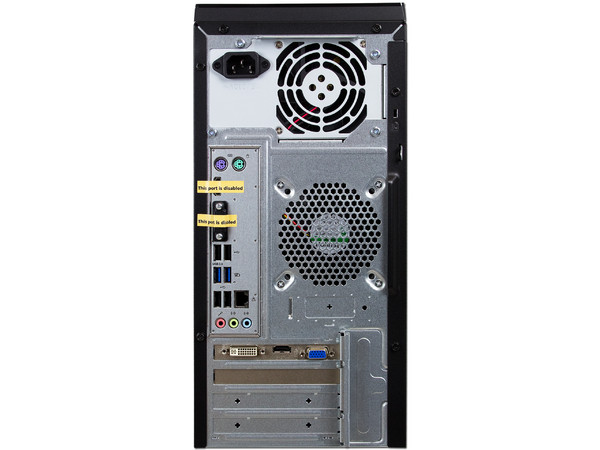 Computadora Acer Aspire AME600-MO338,
Procesador Intel Core i7-3770 (hasta 3.9 GHz) 3era Generación,
Memoria de 12 GB DDR3, D.D. de 2 TB,
DVD±R/RW DL, Video Radeon HD 7350 1GB,
Windows 8 (64 Bits),
No Incluye Monitor.