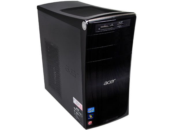 Computadora Acer Aspire M3970-MO12P:
Procesador Intel Core i5-2400 (3.1 GHz),
Memoria de 6GB DDR3, D.D. de 2TB,
Video Radeon HD 6450, SuperMulti DVD±RW DL, 
Windows 7 Home Premium (64 bits),
No Incluye Monitor
