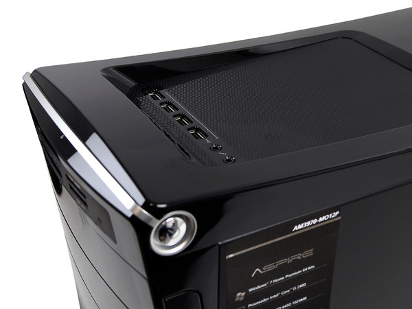 Computadora Acer Aspire M3970-MO12P:
Procesador Intel Core i5-2400 (3.1 GHz),
Memoria de 6GB DDR3, D.D. de 2TB,
Video Radeon HD 6450, SuperMulti DVD±RW DL, 
Windows 7 Home Premium (64 bits),
No Incluye Monitor