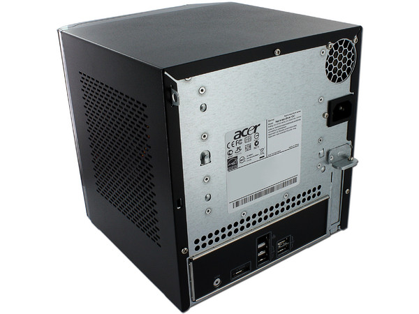 Servidor Multimedia Acer Aspire EasyStore H341-S1T20N,
Procesador Intel Atom D410,
Memoria 2GB DDR2, Disco Duro 1TB,
Gigabit Ethernet,
Windows Home Server.