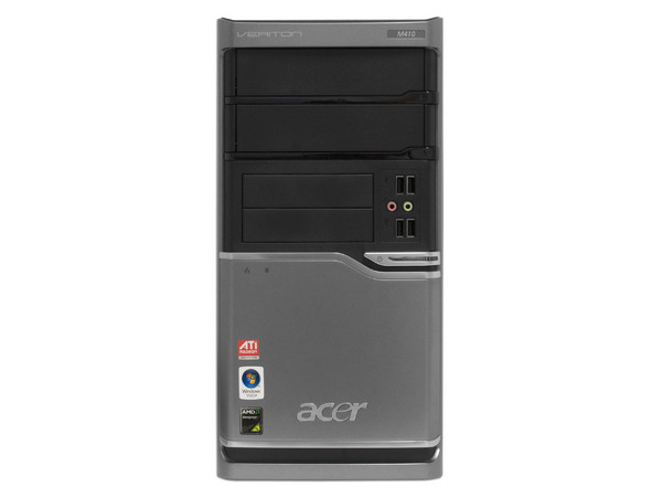 Computadora Acer Veriton M410,
Procesador AMD Sempron LE1250 (2.2Ghz),
Memoria de 1GB DDR2 533MHz,
D.D. de 160GB, SuperMulti DVD±R/RW,
Red, Windows Vista Business,
No Incluye Monitor.