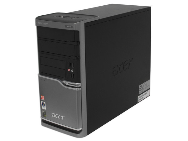 Computadora Acer Veriton M410,
Procesador AMD Sempron LE1250 (2.2Ghz),
Memoria de 1GB DDR2 533MHz,
D.D. de 160GB, SuperMulti DVD±R/RW,
Red, Windows Vista Business,
No Incluye Monitor.