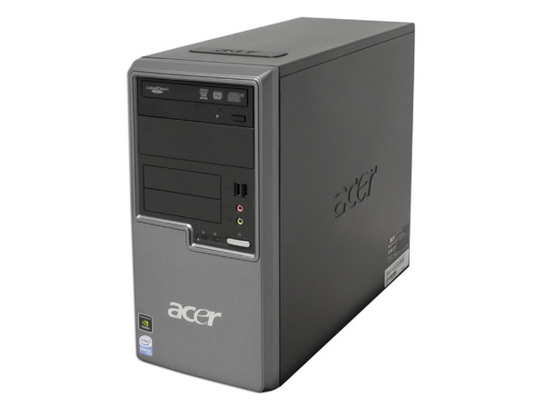 Computadora Acer Veriton M264,
Procesador Intel Celeron 440(2.0 GHz),
Memoria de 1GB PC2-4200 DDR2,
D.D. de 160GB, SuperMulti DVD±R/RW,
Red, No incluye Sistema Operativo,
No Incluye Monitor.