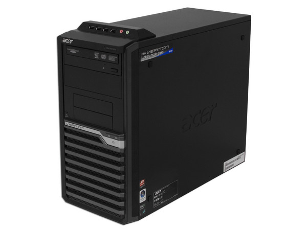 Computadora Acer Veriton VM421,
Procesador AMD Athlon X2 5400+ (2.8MHz),
Memoria 2GB DDR2,
D.D. de 320GB, DVD±R/RW,
Red, Windows Vista Business SP1,
No Incluye Monitor.