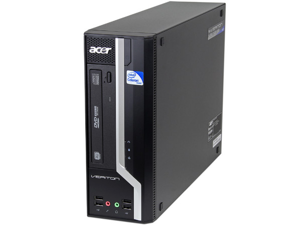 Computadora Acer Veriton VX275-SD4500L,
Procesador Intel Celeron 450 (2.2GHz),
Memoria 2GB DDR3, D.D. de 160GB,
Video Intel GMA X4500, DVD-SuperMulti DL, Red,
No incluye Sistema Operativo,
No incluye Monitor.