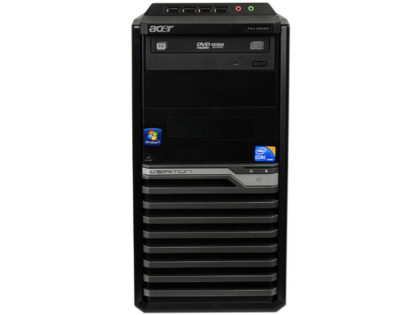 Computadora Acer Veriton VM490G-SI3550W,
Procesador Intel Core i3-550M (3.20GHz),
Memoria 3GB DDR3, D.D. de 500GB,
Video Intel HD  Graphics,
DVD-SuperMulti DL, Red,
Windows 7 Professional (32 bits),
No Incluye Monitor.