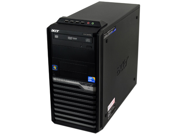 Computadora Acer Veriton VM490G-SI3550W,
Procesador Intel Core i3-550M (3.20GHz),
Memoria 3GB DDR3, D.D. de 500GB,
Video Intel HD  Graphics,
DVD-SuperMulti DL, Red,
Windows 7 Professional (32 bits),
No Incluye Monitor.