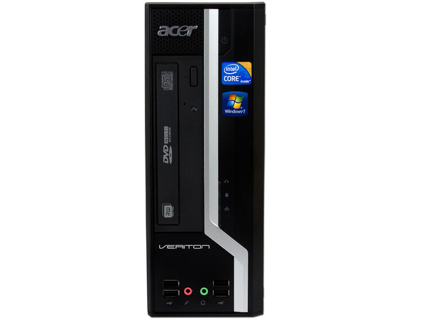 Mini Computadora Acer Veriton VX490G-SI5650W,
Procesador Intel Core i5-650M (3.2GHz),
Video Intel HD  Graphics,
Memoria 4GB DDR3, D.D. de 640GB,
DVD-SuperMulti DL, Red,
Windows 7 Professional (64 bits),
No Incluye Monitor.