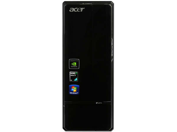 Mini Computadora Acer Aspire AX3300-SD3400A,
Procesador AMD Athlon II X3 400e (2.2 GHz),
Memoria 3 GB DDR3 ,
D.D. de  1TB  SATA, DVD±R/RW,
Red,  HDMI , Windows 7 Home Premium 64 Bits