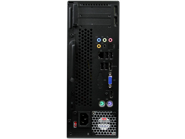 Mini Computadora Acer Aspire AX3300-SD3400A,
Procesador AMD Athlon II X3 400e (2.2 GHz),
Memoria 3 GB DDR3 ,
D.D. de  1TB  SATA, DVD±R/RW,
Red,  HDMI , Windows 7 Home Premium 64 Bits