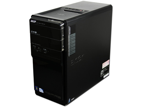Computadora Acer Aspire AM3802-SD5300A,
Procesador Pentium Dual Core E5300 (2.6 GHz),
Memoria 2 GB DDR2 800MHz,
D.D. de 320 GB SATA, DVD±R/RW,
Red, HDMI, Windows 7 Home Premium 64 Bits