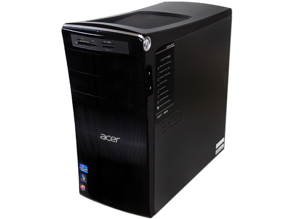 Computadora Acer Aspire M3970-MO10P:
Procesador Intel Core i7-2600 (3.4 GHz),
Memoria de 8GB DDR3, D.D. de 2TB,
Video Radeon HD 6450, SuperMulti DVD±RW DL, 
Windows 7 Home Premium (64 bits),
No Incluye Monitor