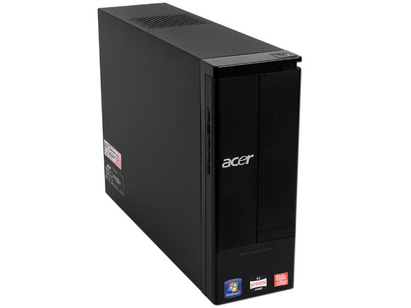 Mini Computadora Acer Aspire AX1430-MO10B,
ProcesadorAMD E-450 (1.65GHz),
Memoria 4GB DDR3, D.D. de 500GB, 
Video Radeon HD 6320, SuperMulti DL, Red, 
Windows 7 Home Basic (64 bits),
No incluye monitor.