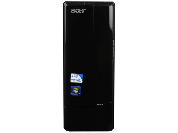 Mini Computadora Acer Aspire AX3810-B1041,
Procesador Pentium Dual Core E5400 (2.7 GHz),
Memoria 4 GB DDR3,
D.D. de  500GB SATA, DVD±R/RW,
Red,  HDMI , Windows 7 Home Premium 64
Monitor LCD Widescreen de 20