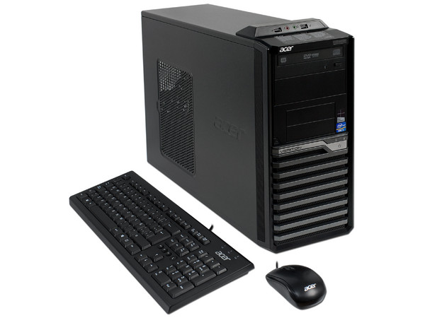 Computadora Acer Veriton VM4630G-SI546X,
Procesador Intel Core i5-4440 (hasta 3.3 GHz) 4ta Gen.,
Memoria 4 GB DDR3, D.D. de 500 GB,
DVD±R/RW DL, Red, Video Intel HD Graphics 4600,
Windows 7 Professional (64 Bits),
No Incluye Monitor.