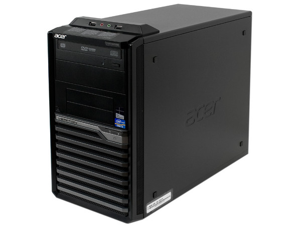 Computadora Acer Veriton VM4630G-SI546X,
Procesador Intel Core i5-4440 (hasta 3.3 GHz) 4ta Gen.,
Memoria 4 GB DDR3, D.D. de 500 GB,
DVD±R/RW DL, Red, Video Intel HD Graphics 4600,
Windows 7 Professional (64 Bits),
No Incluye Monitor.
