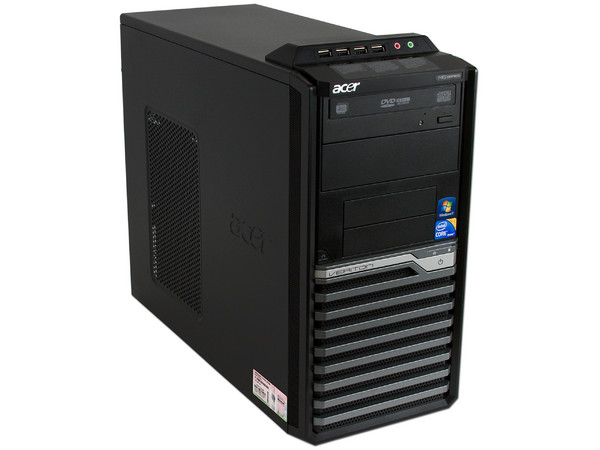 Computadora Acer Veriton M680G-50053,
Procesador Intel Core i5-650M (3.2GHz),
Memoria de 4GB DDR3,
D.D. de 640GB SATA, SuperMulti DVD±R/RW,
Red, Windows 7 Professional (32 bit),
No Incluye Monitor.
