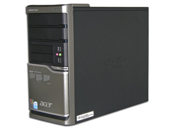 Computadora Acer Veriton 6800 P8201,
Procesador Intel Pentium D 820 a 2.8 GHz,
Memoria de 512MB DDR2, Disco Duro de 80GB, 
DVD-RW de 8X, Tarjeta de Red Gigabit,
Windows XP Profesional.
Sin Monitor.
