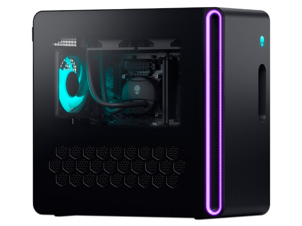 PC Gamer Alienware Aurora R16,
Procesador Intel Core i7 13700F (hasta 5.2 GHz),
Memoria de 32GB,
SSD de 1TB,
Video NVIDIA GeForce RTX 4070,
S.O. Windows 11 Home (64 Bits), Color Negro.