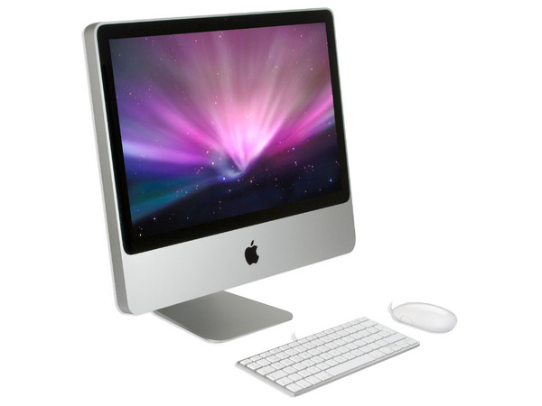Computadora Apple iMac,
Procesador Intel Core 2 Duo (2.66 GHz);
Memoria 2GB DDR2, D.D. de 320GB SATA,
Video NVIDIA GeForce 9400M con 256MB DDR3,
Red 802.11n, S.O. Mac OS X e iLife,
Monitor LCD Wide de 20