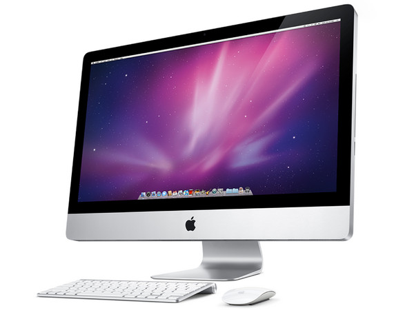 Nueva Apple iMac,
Procesador Intel Core i3 (3.06 GHz);
Memoria 4GB DDR3, D.D. de 500GB SATA,
Video ATI Radeon HD 4670 con 256MB DDR3,
Red 802.11n, S.O. Mac OS X Snow Leopard+iLife,
Monitor TFT LED Wide de 21.5