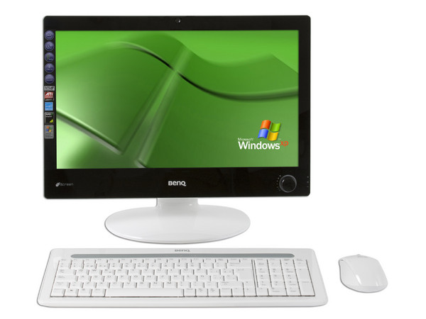 Computadora Monitor BenQ nScreen i91,
Procesador AMD Sempron 210U (1.5 GHz),
Memoria 1GB DDR2, D.D. de 160GB SATA,
Webcam 1.3M, Teléfono (VoIP),
Red 802.11b/g, Windows XP Home Edition ,
Monitor LCD Wide de 18.5