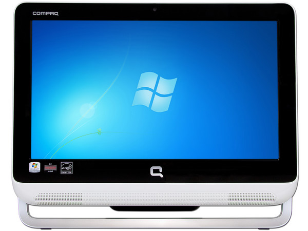 Computadora Compaq Presario All-in-One CQ1-4121LA,
Procesador AMD E-450 (1.65 GHz), 
Memoria 2GB DDR3, D.D. de 500GB, 
Video Radeon HD 6320, DVD±R/RW DL, 
Windows 7 Starter,
Monitor LCD Widescreen de 18.5