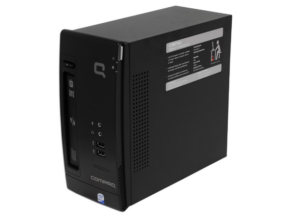 Mini Computadora Compaq Presario CQ2001L, 
Procesador Intel Atom 230 (1.6GHz),
Memoria de 1GB PC2-4200 DDR2,
D.D. de 160GB, SuperMulti DVD±R/RW,
Red, Módem, Sistema Operativo Linux,
No Incluye Monitor.