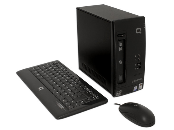 Mini Computadora Compaq Presario CQ2002LA,
Procesador Intel Atom 230 (1.6GHz),
Memoria de 1GB PC2-4200 DDR2,
D.D. de 160GB, SuperMulti DVD±R/RW,
Red, Módem, Windows XP Home,
No Incluye Monitor.