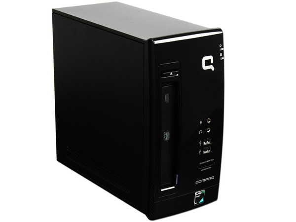 Mini Computadora Compaq Presario CQ2401LA, 
Procesador AMD Athlon 2850e (1.8GHz),
Memoria de 1GB PC2-6400 DDR2,
D.D. de 320GB, DVD-ROM,
Red, Módem, No incluye Sistema Operativo,
No Incluye Monitor.