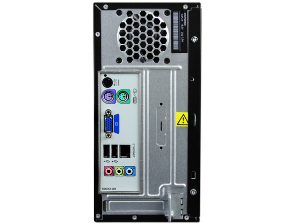 Mini Computadora Compaq Presario CQ2401LA, 
Procesador AMD Athlon 2850e (1.8GHz),
Memoria de 1GB PC2-6400 DDR2,
D.D. de 320GB, DVD-ROM,
Red, Módem, No incluye Sistema Operativo,
No Incluye Monitor.