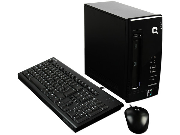 Mini Computadora Compaq Presario CQ2401LA, 
Procesador AMD Athlon 2850e (1.8GHz),
Memoria de 1GB PC2-6400 DDR2,
D.D. de 320GB, DVD-ROM,
Red, Módem, No incluye Sistema Operativo,
No Incluye Monitor.