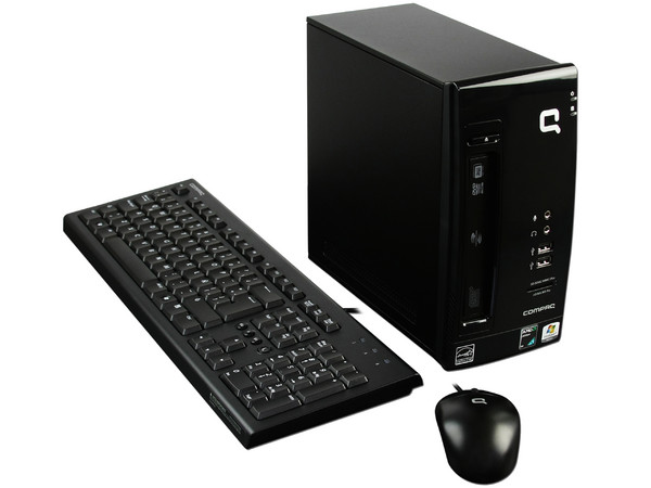 Mini Computadora Compaq Presario CQ2402LA, 
Procesador AMD Athlon 2850e (1.8GHz),
Memoria de 1GB PC2-6400 DDR2,
D.D. de 320GB, SuperMulti DVD±R/RW,
Red, Módem, Windows 7 Starter,
No Incluye Monitor.