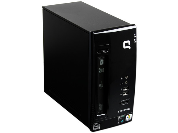 Mini Computadora Compaq CQ2405LA,
Procesador AMD Athlon 2850e (1.8GHz),
Memoria de 2GB DDR2, Red,
D.D. de 320GB, SuperMulti DVD±R/RW,
Sistema Operativo Windows 7 Starter,
Monitor Compaq LCD Widescreen de 15.6