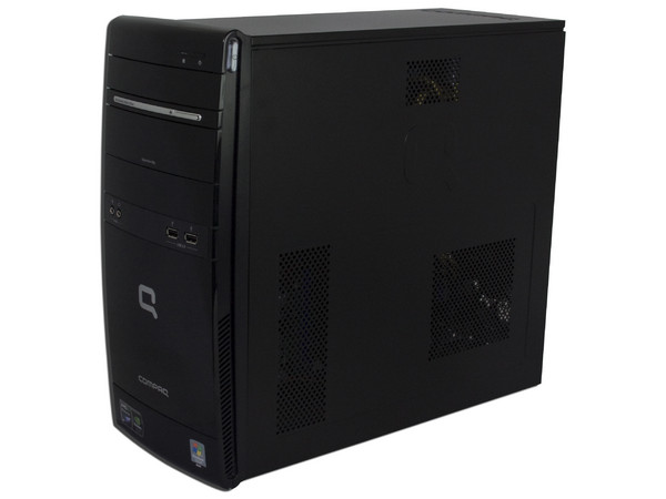 Computadora Compaq Presario CQ5118LA,
Procesador AMD Phenom X3 8400 (2.1Ghz),
Memoria de 2GB PC2-6400 DDR2,
D.D. de 320GB, SuperMulti DVD±R/RW,
Red, Módem, Windows Vista Home Basic,
No Incluye Monitor.