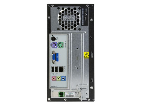 Mini Computadora Compaq Presario CQ2302LA, 
Procesador AMD Athlon 2650e (1.6GHz),
Memoria de 2GB PC2-4200 DDR2,
D.D. de 320GB, SuperMulti DVD±R/RW,
Red, Módem, Sistema Operativo Windows 7 Starter,
No Incluye Monitor