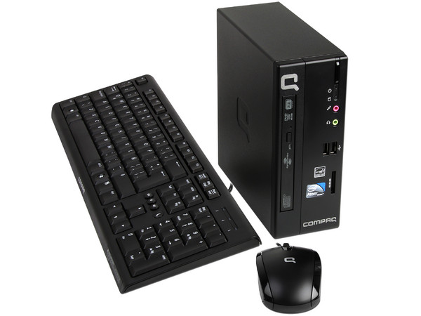 Mini Computadora Compaq Presario CQ1506LA, 
Procesador Intel Atom D525 (1.80GHz),
Memoria de 2GB DDR3, D.D. de 500GB,
SuperMulti DVD±R/RW DL LightScribe, Red,
Windows 7 Starter (32 bits),
No Incluye Monitor.