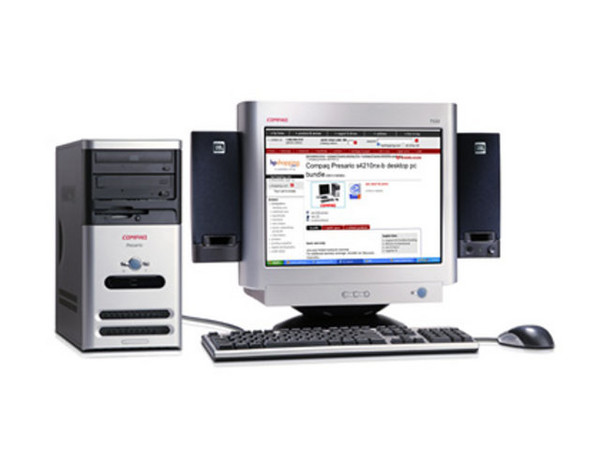 Computadora Compaq Presario 5020, 
Procesador Pentium 4 a 2.5Ghz, 256Mb en RAM, 
D.D. de 40GB, Quemador CD-RW y DVD-ROM (Combo), 
Monitor de 17 Pulg, Red, Modem 56K, Windows XP Home, 
*OFERTA - GRATIS*: Multifuncional HP PSC-1210