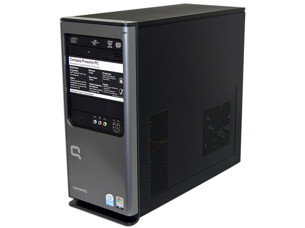 Computadora Compaq Presario SG3010LA,
Procesador Intel Pentium 4 641 HT (3.2 GHz),
Memoria de 512MB PC2-4200 DDR2,
D.D. de 160GB, DVD±R/RW 16X LightScribe,
Red, Módem, Windows Vista Home Basic,
No Incluye Monitor.