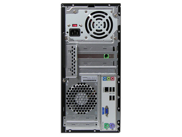 Computadora Compaq Presario SG3100LA,
Procesador AMD Sempron 3800+ (2.2 GHz),
Memoria 512MB PC2-5300 DDR2,
D.D. de 80GB, CD-RW y DVD-ROM,
Red 10/100, Módem 56K, Sistema Operativo Linux,
No Incluye Monitor.