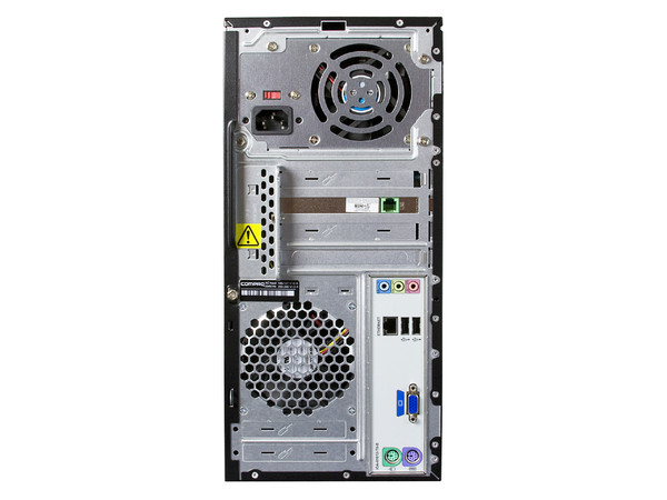 Computadora Compaq Presario SG3313LA,
Procesador Intel Pentium DualCore E2180 (2.0GHz),
Memoria de 1GB PC2-4200 DDR2,
D.D. de 250GB, SuperMulti DVD±R/RW,
Red, Módem, Windows Vista Home Basic,
No Incluye Monitor.