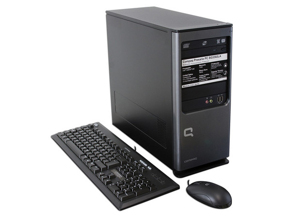 Computadora Compaq Presario SG3503LA,
Procesador AMD Sempron LE-1150 (2.0GHz),
Memoria 1GB PC2-5300 DDR2,
D.D. de 250GB, SuperMulti DVD±R/RW,
Red, Módem, Windows Vista Home Basic,
No Incluye Monitor.