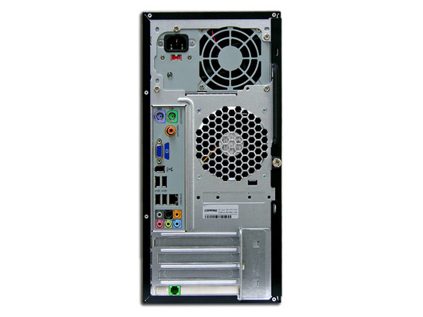 Computadora Compaq Presario SR1918LA,
Procesador AMD Athlon 64 3500+ de 2.2Ghz,
Memoria 512MB PC 3200 DDR,
D.D. de 160GB, DVD±RW/±R Doble Capa,
Red, Módem, Windows XP Home SP2.
No Incluye Monitor