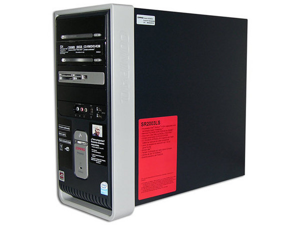 Computadora Compaq Presario SR2003LS,
Procesador Pentium 4 524 a 3.06GHz HT,
Memoria de 256MB PC2-4200 DDR2,
D.D. de 80GB, CD-RW/DVD-ROM Combo,
Red, Modem, No Incluye Sistema Operativo,
Sin Monitor.
