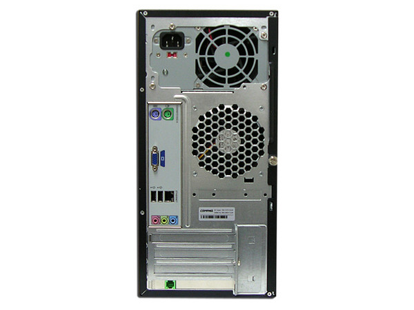 Computadora Compaq Presario SR2105LA,
Procesador Intel Celeron D 356+, 3.33GHz,
Memoria de 512MB PC2-4200 DDR2,
D.D. de 80GB, CD-RW / DVD-ROM Combo,
Red, Módem, Windows Vista Home Basic,
No Incluye Monitor.