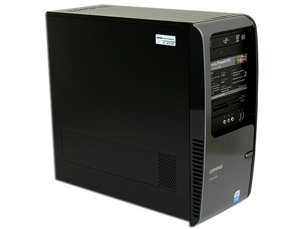 Computadora Compaq Presario SR5003LS,
Procesador Intel Pentium 4 641 HT (3.2 GHz),
Memoria 512MB (1 x 512) PC2-4200 DDR2,
D.D. de 160GB SATA, Super Multi DVD±R/RW LightScribe,
Red, Módem, No Incluye Sistema Operativo.
No Incluye Monitor