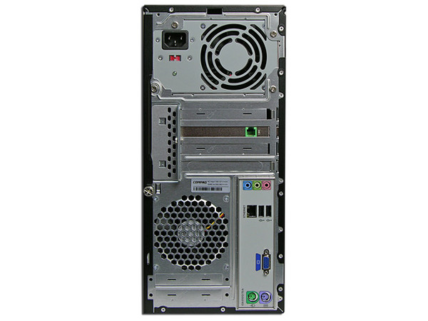 Computadora Compaq Presario SR5017LA,
Procesador Intel Pentium 4 641 HT (3.2 GHz),
Memoria 512MB (1 x 512) PC2-4200 DDR2,
D.D. de 250GB SATA, Super Multi DVD±R/RW LightScribe,
Red, Módem, Windows Vista Home Basic.
No Incluye Monitor