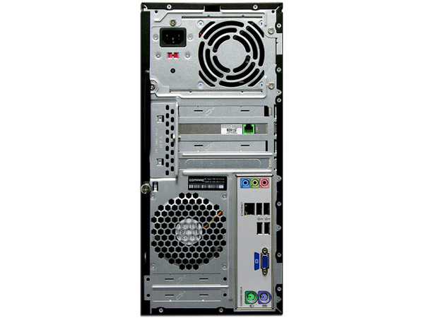Computadora Compaq Presario PC SR5217LA,
Procesador Intel Dual-Core E2140 (1.6 GHz),
Memoria de 1GB PC2-4200 DDR2,
D.D. de 250GB, DVD±R/RW LightScribe,
Red, Módem, Windows Vista Home Basic,
No Incluye Monitor.